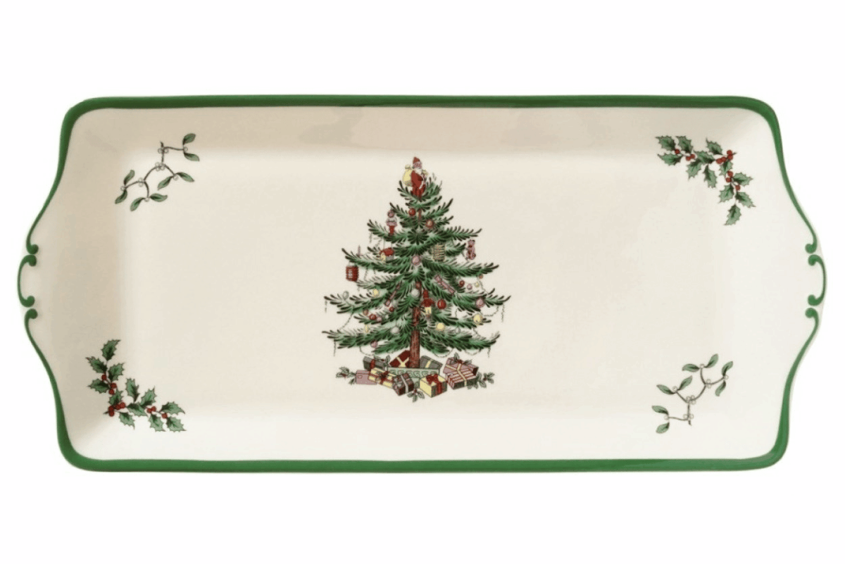 SPODE CHRISTMAS TREE TEPSİ 28CM