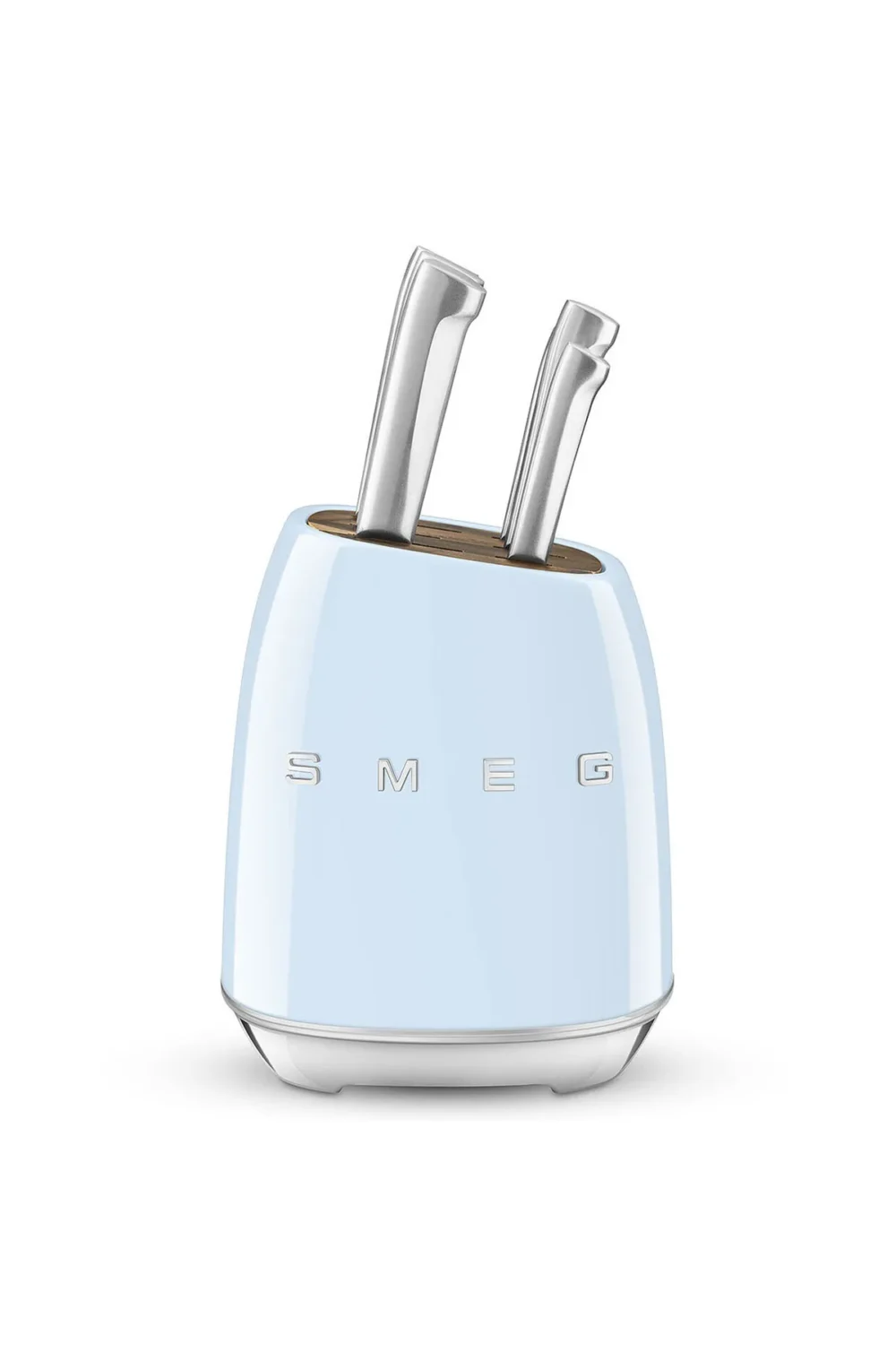 SMEG RETRO STANDLI BIÇAK SETİ PASTEL MAVİ