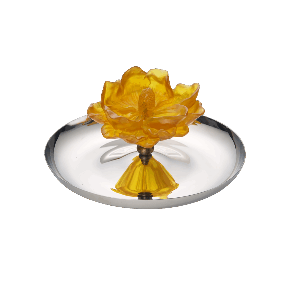 UNIQUE - ÇİÇEKLİ SUNUM KASESİ - LOKUMLUK (M)