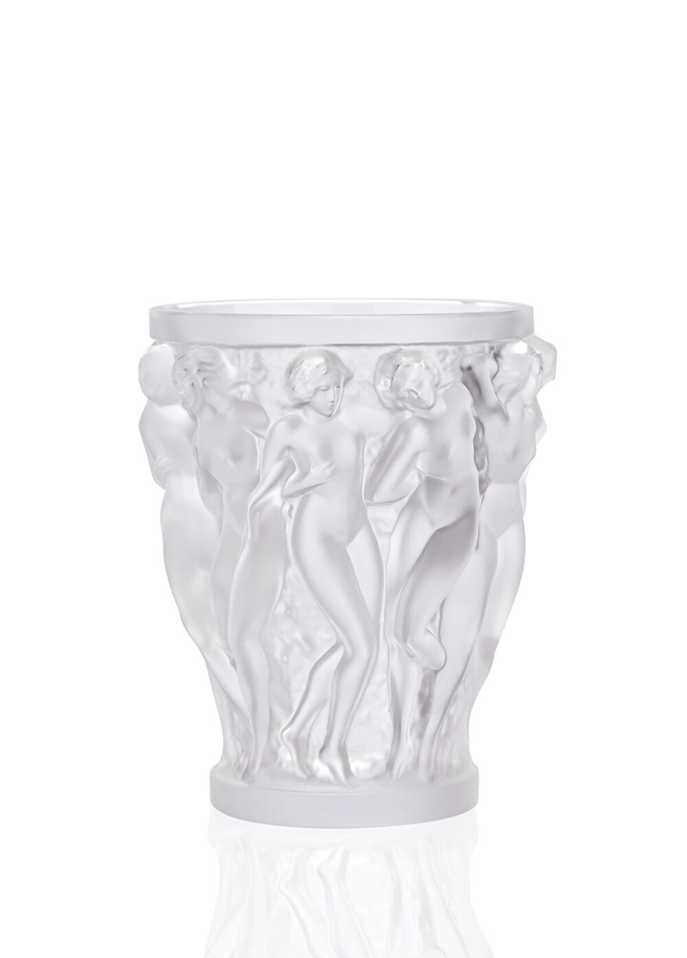 Bacchantes Small Vase Clear Crystal