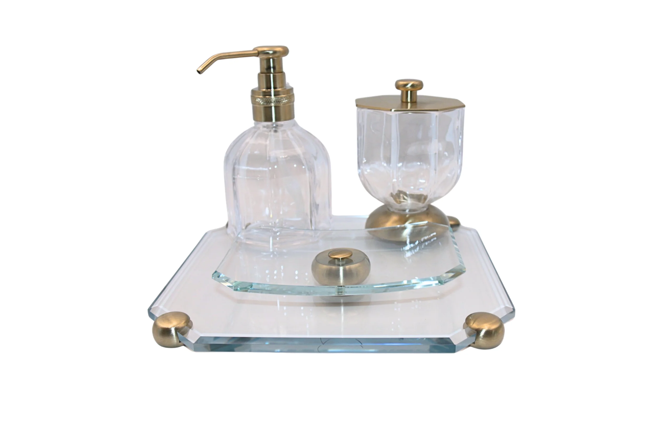 BANYO SETİ MAT PİRİNÇ